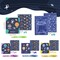 16 pck Invisible Ink Pen & Notebook, Space Party Favors | Space Themed Party Favors for Kids Goodie Bags Stuffers Pinata Stuffers Classroom Prizes Return Gifts for Kids Birthday Student Gifts